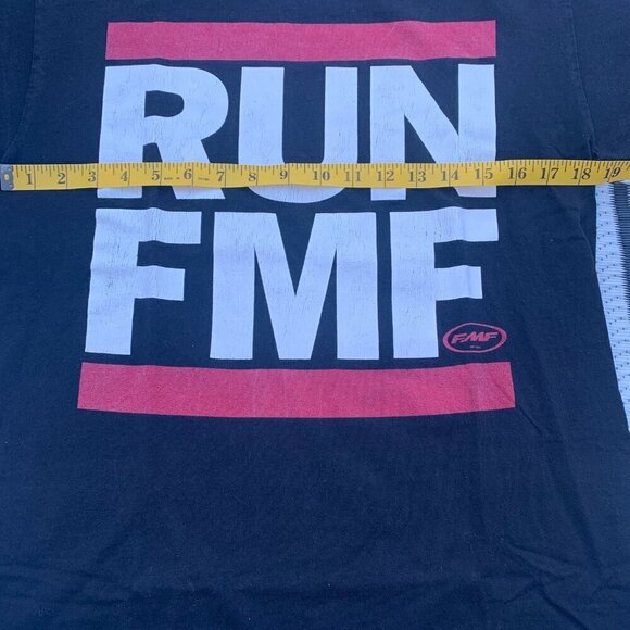 RUN FMF Logo Motocross T-Shirt - Picture 5 of 7